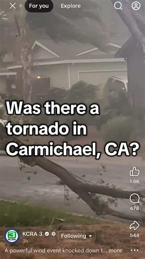 Winds were CRAZY in Carmichael this morning. Was it a tornado? Here’s what a little detective work reveals. | Meteorologist Heather Waldman