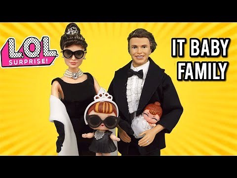 The LOL IT Baby Family - Custom Barbie Doll Lol Surprise Families