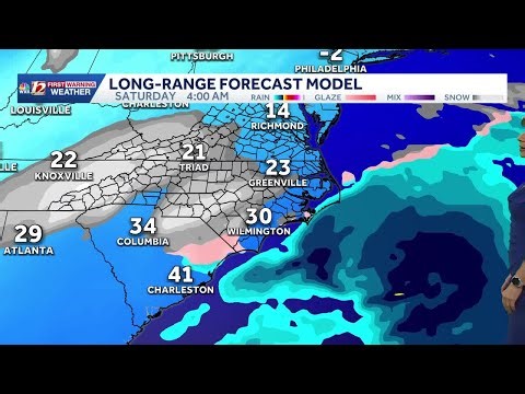 Heavy snowfall for some in North Carolina on Saturday, storm begins late Friday, Jan. 29 update