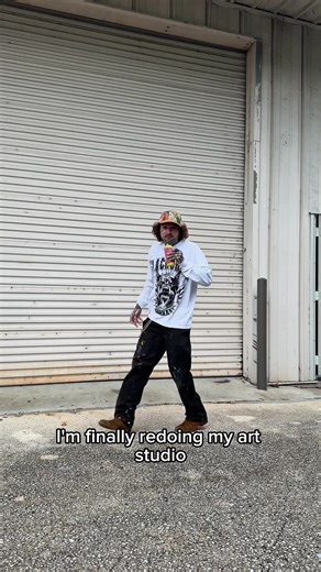 Finally renovating my studio space. Def a bigger project than I thought it was going to be 😂