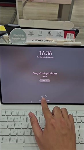 Huawei MatePad Pro 12.2 timer! #shorts