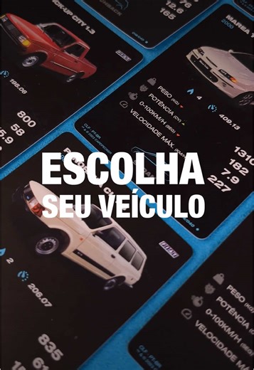 Novo Jogo de Cartas Automotivo: Desafie Seus Amigos!