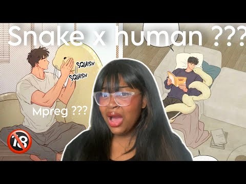 A Bl manwha about a snake and a human 😨 he gets pregnant