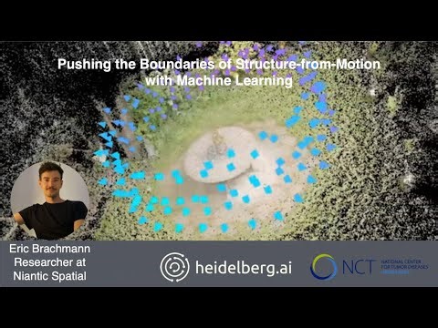 Pushing Boundaries of Structure-from-Motion with Machine Learning | Eric Brachmann (Niantic Spatial)