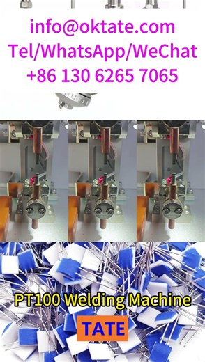 Best PT100 Temperature Sensor Welding Machine for RTD Sensor Manufacturing Factory Demo in Mexico UK