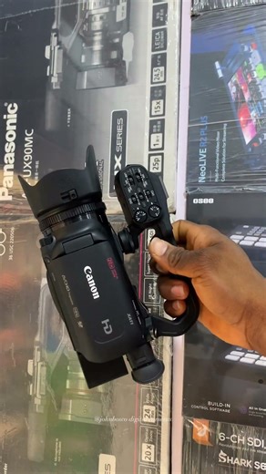 Canon XA11 Compact Full HD Camcorder with HDMI composite output, a live streaming event #sony #edit