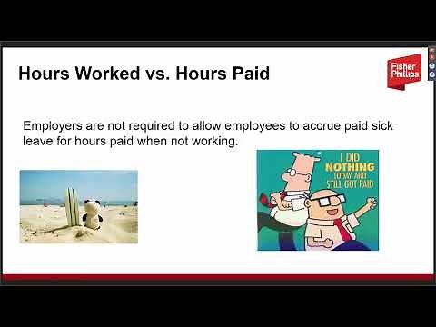 Washington’s New Paid Sick Leave Law - Fisher Phillips Webinar