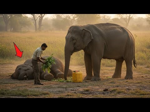 Elephant Refused to Leave the Dead Body — What the Man Did Next Was Heartbreaking