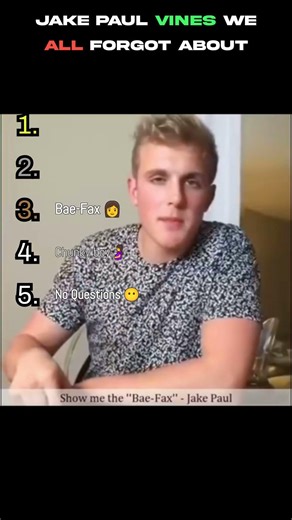 Jake Paul Vines That Everyone Remembers #trending #memes #viral #comedy #vine #shortsfeed