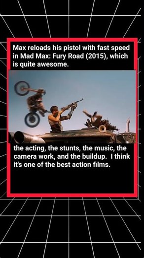 The Reload You Missed: Mad Max's Hidden Practical Effect