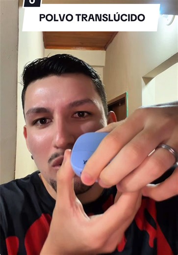Probando polvo translúcido nuevo