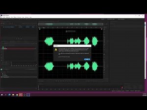 Adobe Audition Tutorial - Waveform editor