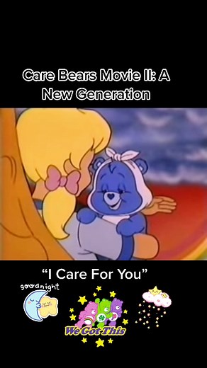 Hidden Treasure Animated Movie: Care Bears Movie II A New Generation 1986 #animatedmovie #Treasure #1986 #Carebears #Bedtime #Song #Caring