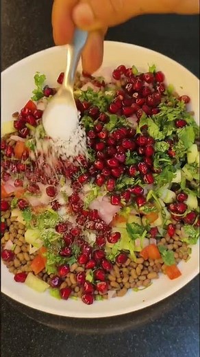 moth beans salad for heart and gut health #salad #vegansalad