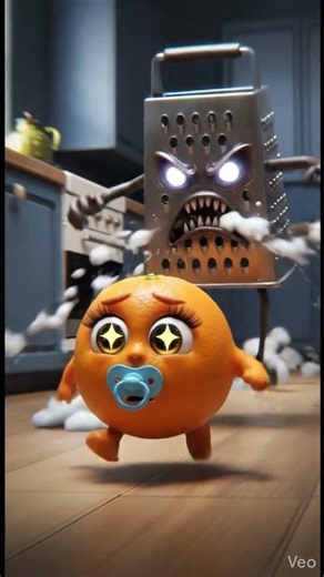 Run, Little Orange!😭