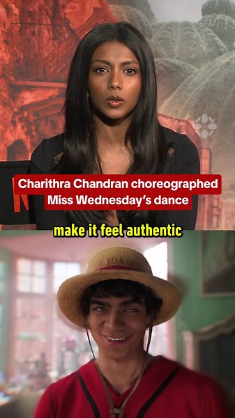 One Piece Miss Wednesday actor Charithra Chandran choreographed the hypnotic dance herself