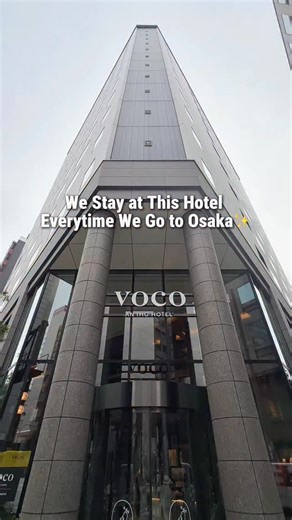 OSAKA | voco Osaka Central by IHG @voco_osaka_central 📍 1-7-1 Kyomachibori, Nishi-ku, Osaka 550-0003, Japan ￼ ⏰ Check-in from 3:00 PM / Check-out by 11:00 AM ￼ Step into Japan’s very first voco hotel, where warm hospitality meets stylish comfort. Located in the Kyomachibori district, just minutes from Higobashi and Hommachi stations, this boutique hotel places you right in the heart of Osaka’s vibrant shopping, dining, and culture scene. ￼ Relax in thoughtfully designed guest rooms featuring Ja