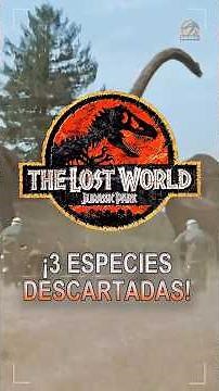 3 Dinosaurs That Were Cut from The Lost World! #jurassicworld #jurassicpark