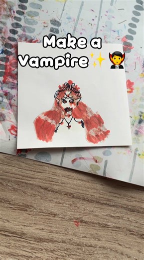 Creative Vampire Crafts with Paper