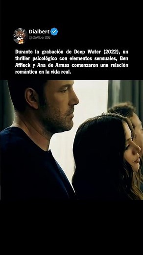 Durante la grabación de Deep Water 2022, un thriller psicológico con elementos