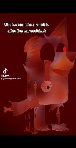 What Bluey characters look like when they're scary #bluey