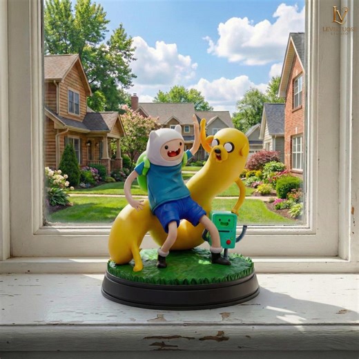 Finn Jake BMO 3D Print File | Adventure Time STL | Pre-supported | Levirtuosestudio Digital Download Model - Etsy