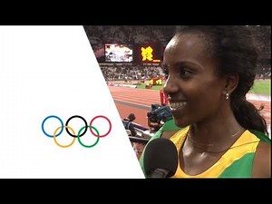 Tirunesh Dibaba Wins Women's 10000m Gold - Highlights - London 2012 Olympics