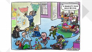 WATCH: Mike Bowers talks the week in political cartoons with cartoonist Cathy Wilcox. The pair discuss Prime Minister Anthony Albanese's efforts to get a meeting with US President Donald Trump at the upcoming G7 Summit in Canada, and this year's King's Birthday honour list. | Insiders ABC