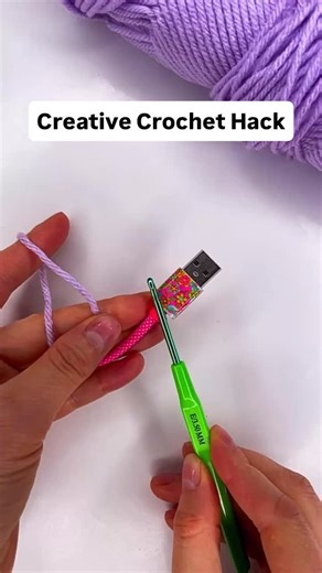 535K views · 16 reactions |  Who said crochet is only for yarn...