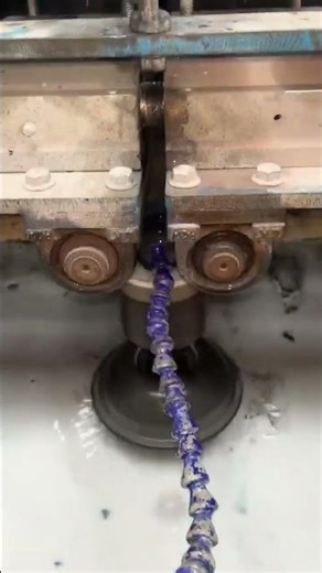 The Ultimate Labradorite Polishing Process 🔮 | From Rough to Shine #labradorite