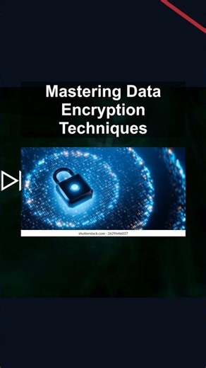 Mastering Data Encryption Techniques #ai #artificialintelligence #machinelearning #aiagent Mastering