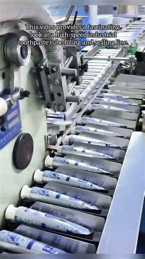 Efficiency in Every Squeeze: Automated Toothpaste Tube Production