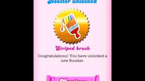 How tu use Striped brush in Candy Crush Saga