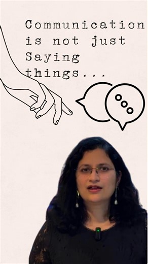 Communication is not just about saying THINGS... #shorts #reels