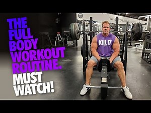 MY FULL BODY WORKOUT ROUTINE. MUST WATCH!