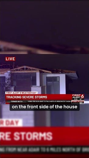 Homes in Ashland damaged by Sunday storms