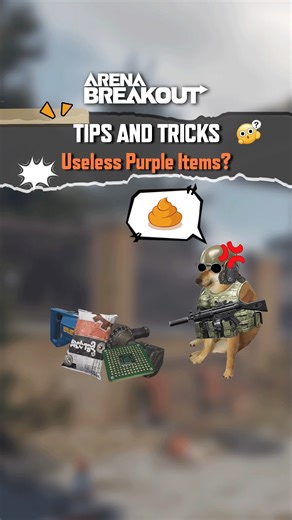 18K views · 338 reactions | Loot smarter! Think twice before grabbing those purple items.樂 Watch our latest Tips and Tricks video to find out which ones aren't worth the inventory space! #ArenaBreakout #ShootNLoot | Arena Breakout | Facebook