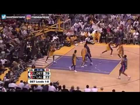 2004 NBA Finals - Pistons @ Lakers - Game 2 Best Plays