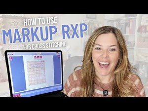 Cross Stitching with MarkUp RXP - a Beginner's Guide