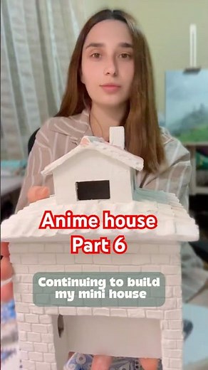 Building Mini anime house #shorts