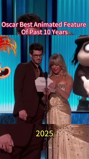 Oscar Best Animated Feature Of past ten years，Which one do you like the most? #Oscar #BestAnimatedFeature #Actor #10s #star