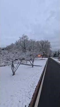 Heavy Winter Snowfall Night in Beijing - Beautiful Collection 8K