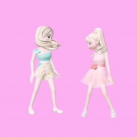 Animated Dance Routine Featuring Colorful Characters