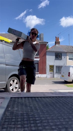 Kitchen Flooring Installation by Talented Female Carpenter