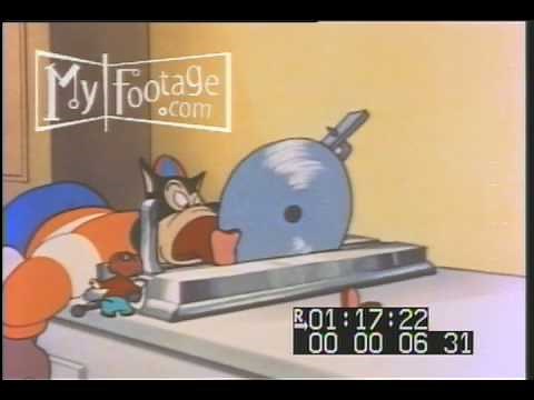 Violent Cartoon Clip 1