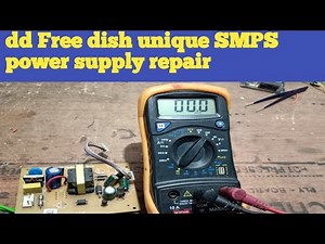 Dd Free dish unique SMPS power supply repair