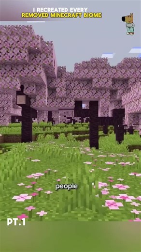 "I Recreated Every Removed Minecraft Biome'' #Minecraft #viral #minec...
