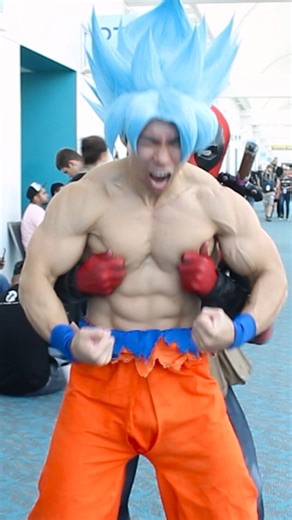 Deadpool helping Goku to go... BEYOND 🔥 Goku is @gokuflex #deadpool #goku #dragonballsuper #anime #cosplay | Pids