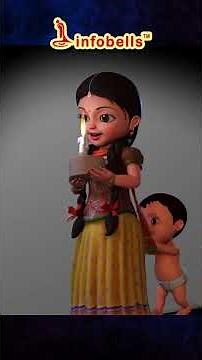 বোন, আমি ভয় পাচ্ছি। - Shadow Fear Song | Bengali Rhymes & Cartoons | Infobells #bengalirhymes