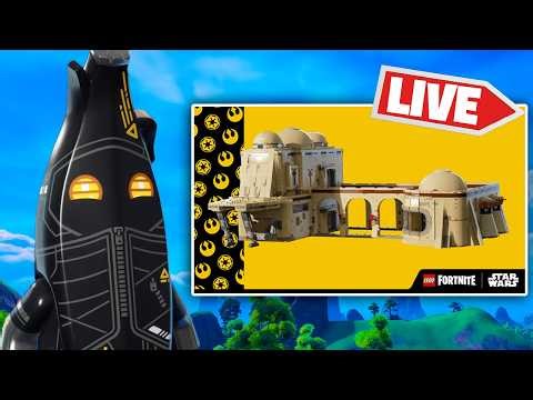 🔴LIVE | BUILD Kits are BACK! LEGO Fortnite x Star Wars UPDATE!